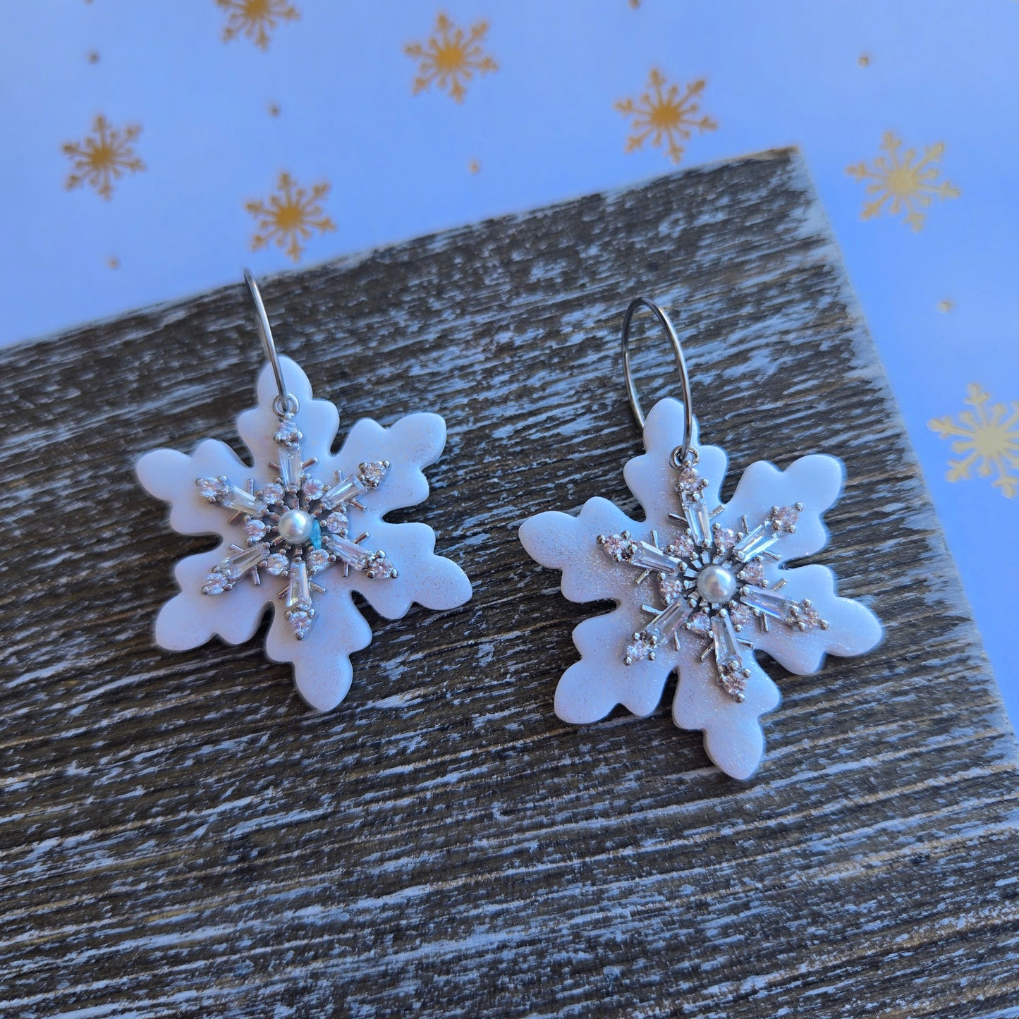 Holiday 2024 - Snowflake Hoops