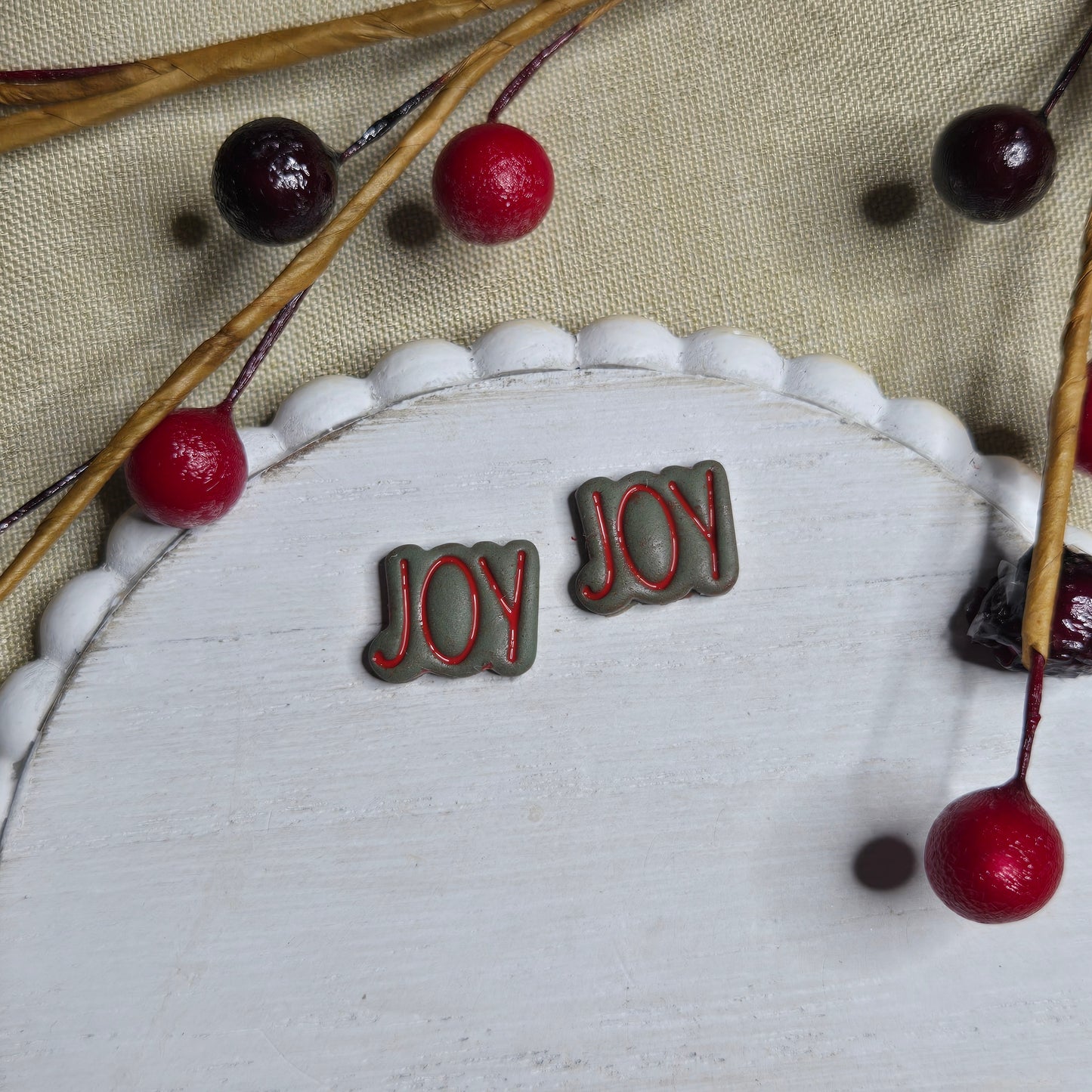 Holiday 2024 - Joy Studs (Multiple Colors)