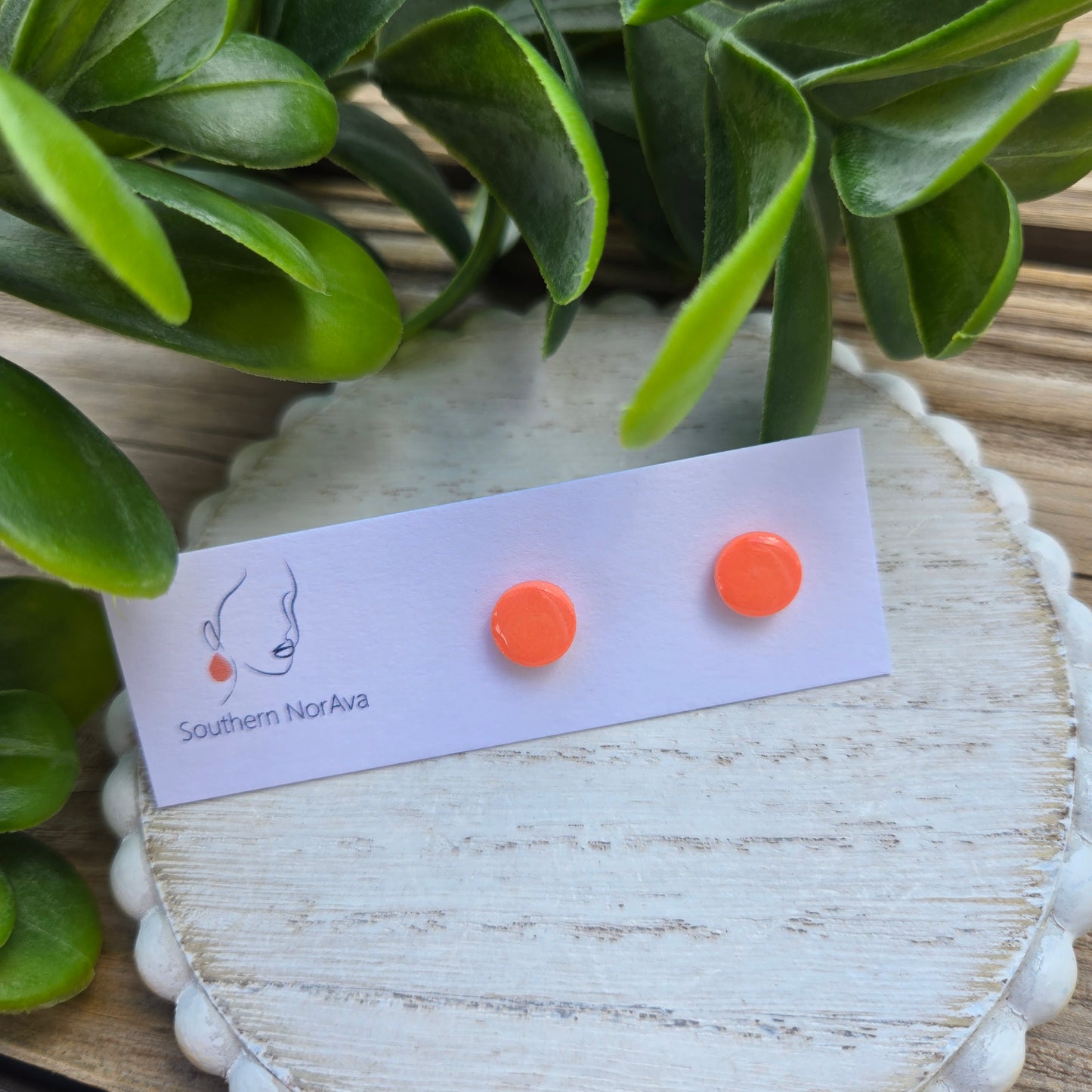 Clay Studs - Mini Circles - Paradise Found