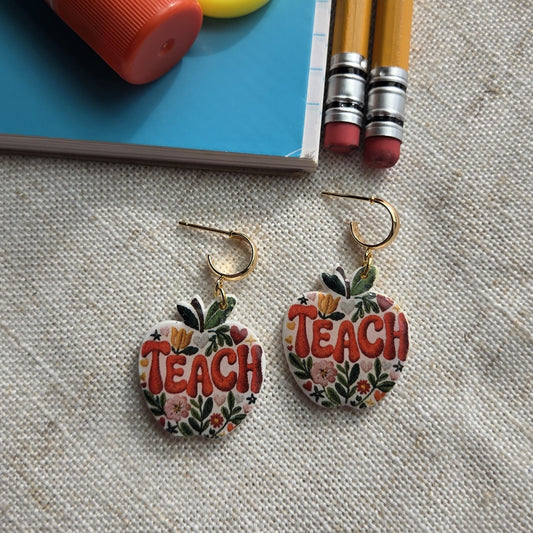 Back To School - Teacher Apples