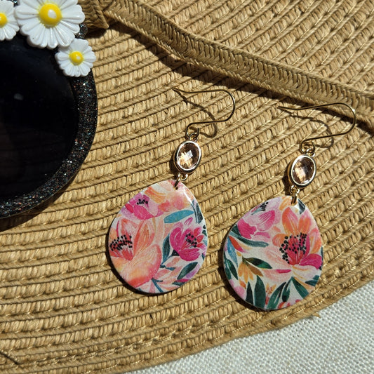 Beachy Clay - Pink Floral