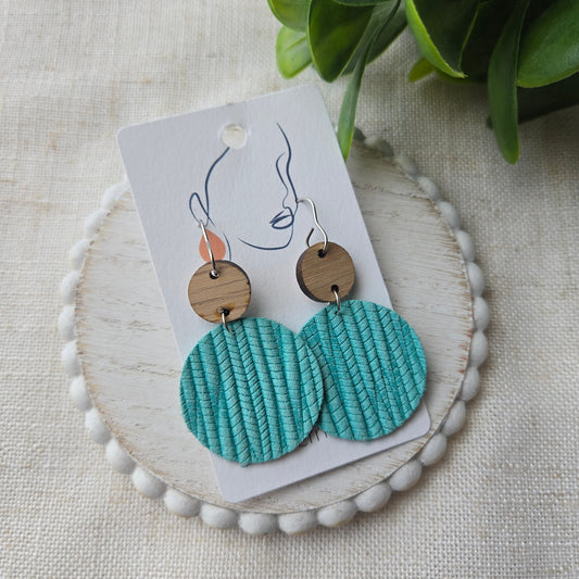 Textured Solids - Mint Palm - Kate