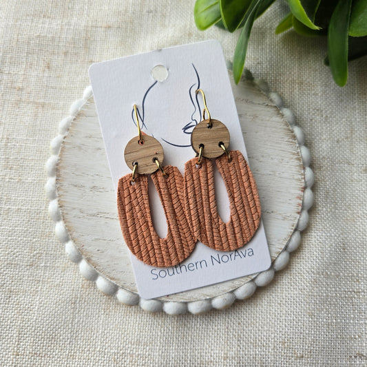 Textured Solids - Peach Palm - Ursula