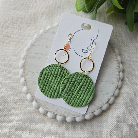 Textured Solids - Lime Palm - Kate