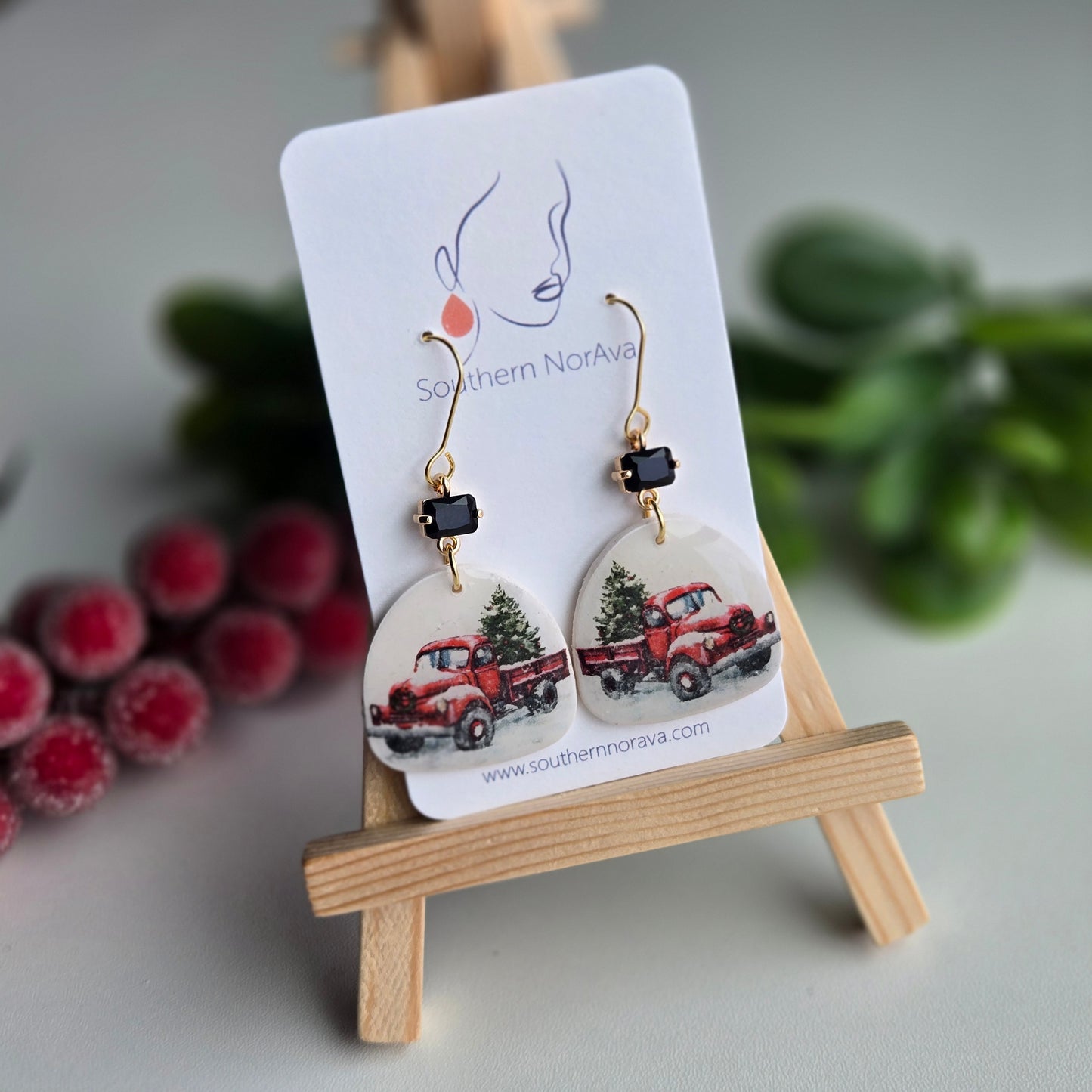 2025 Holiday - Clay Transfer - Vintage Truck