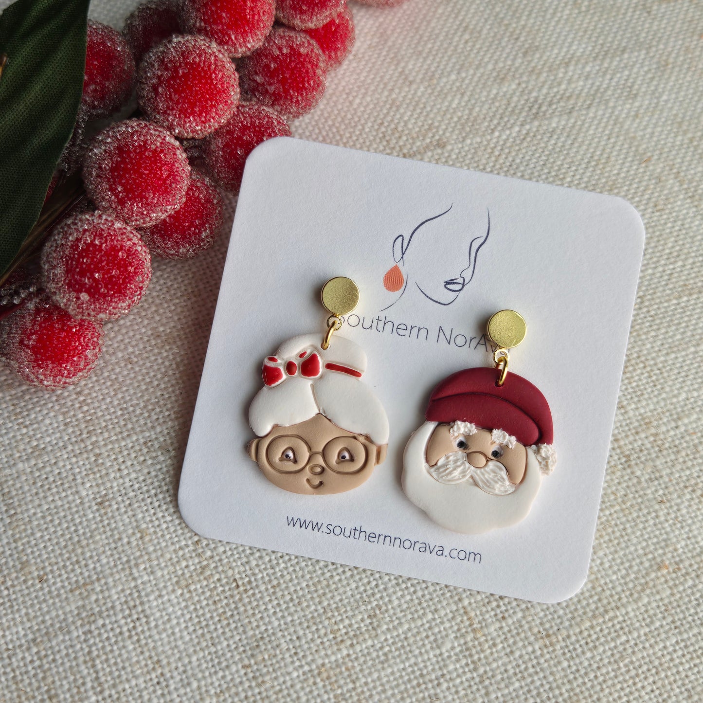 2025 Holiday - Clay - Jolly Couple