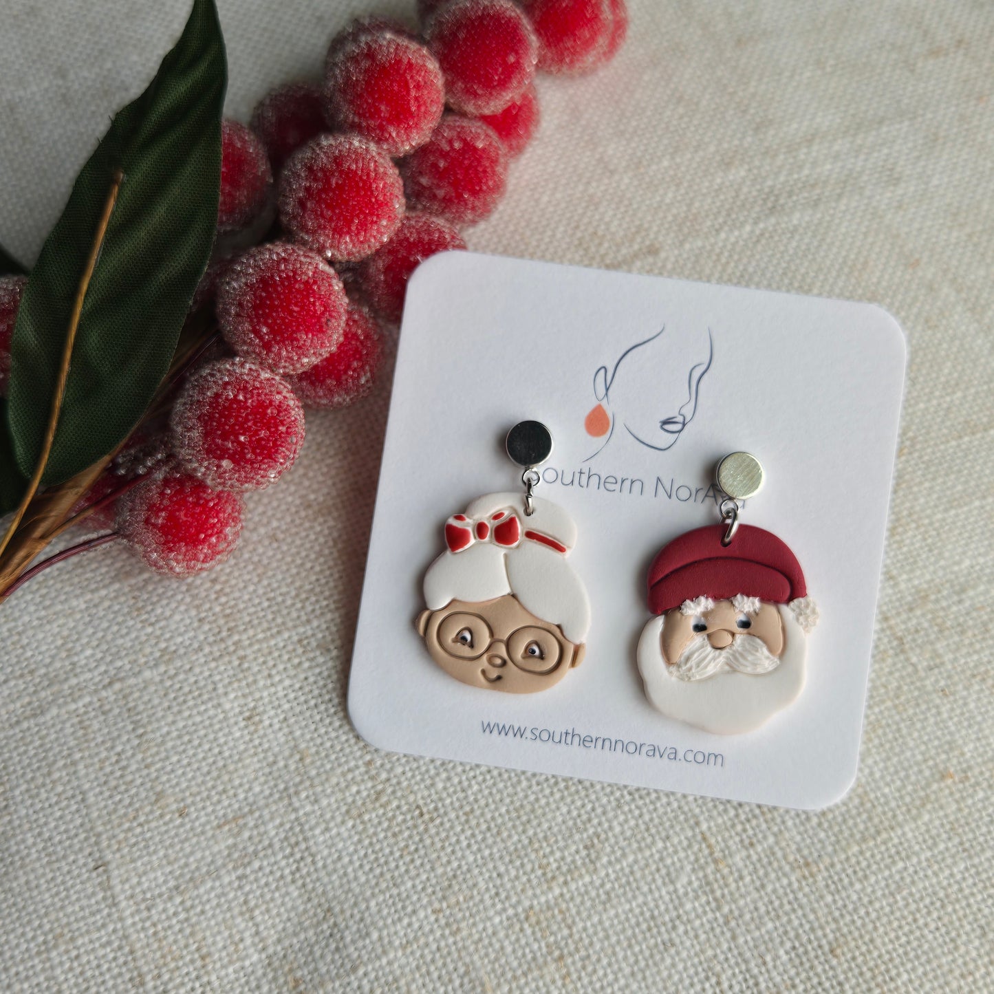 2025 Holiday - Clay - Jolly Couple