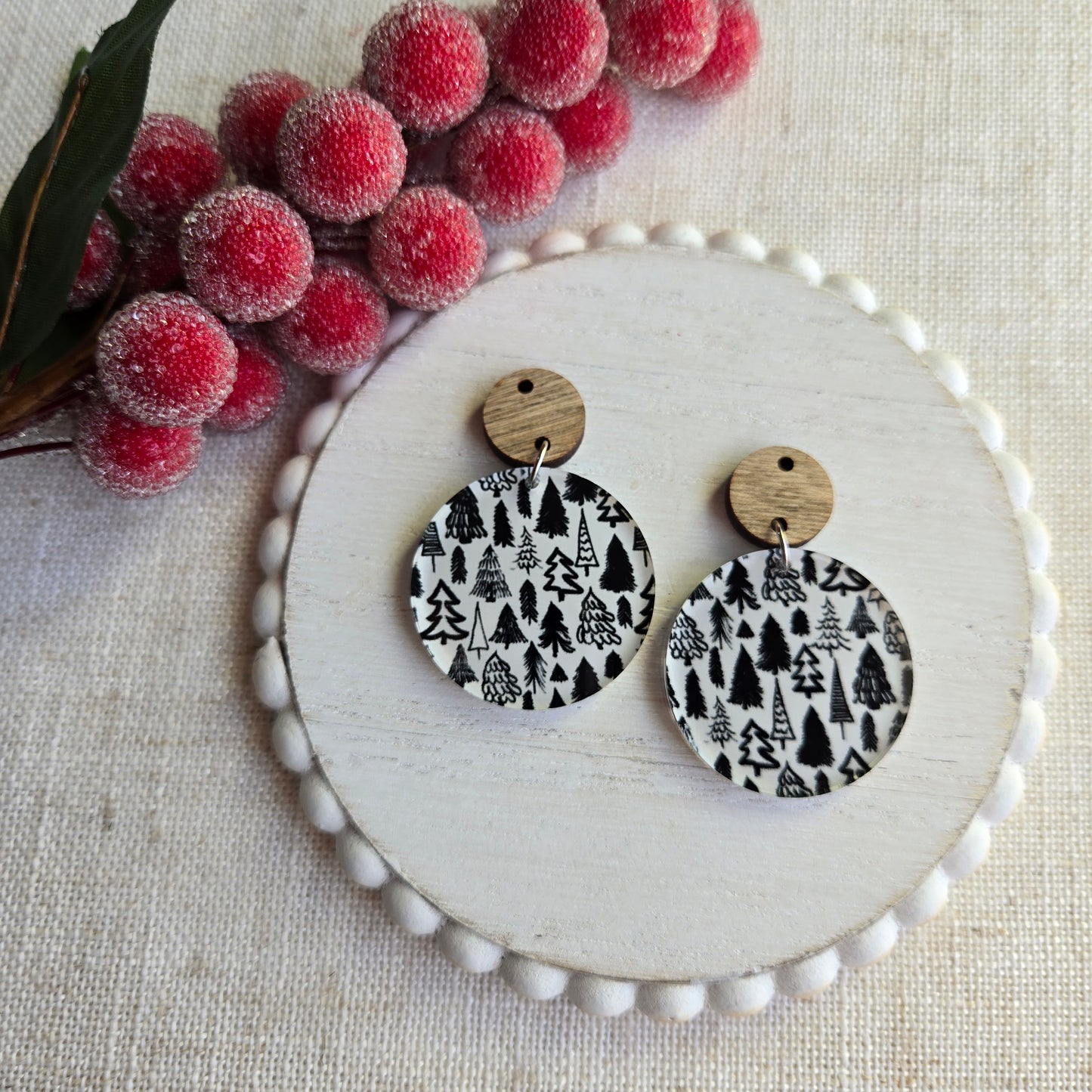 2025 Holiday - Acrylic - Tree Kates