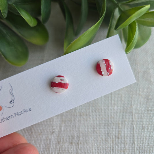 Clay - Candy Cane Collection - Stud