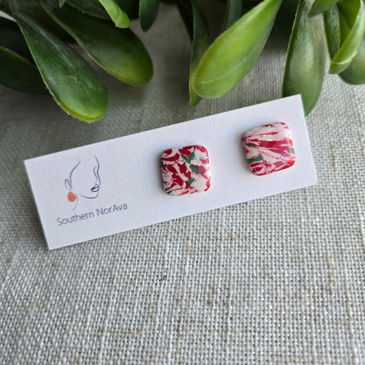 Clay - Christmas Tye-Dye Collection - Stud