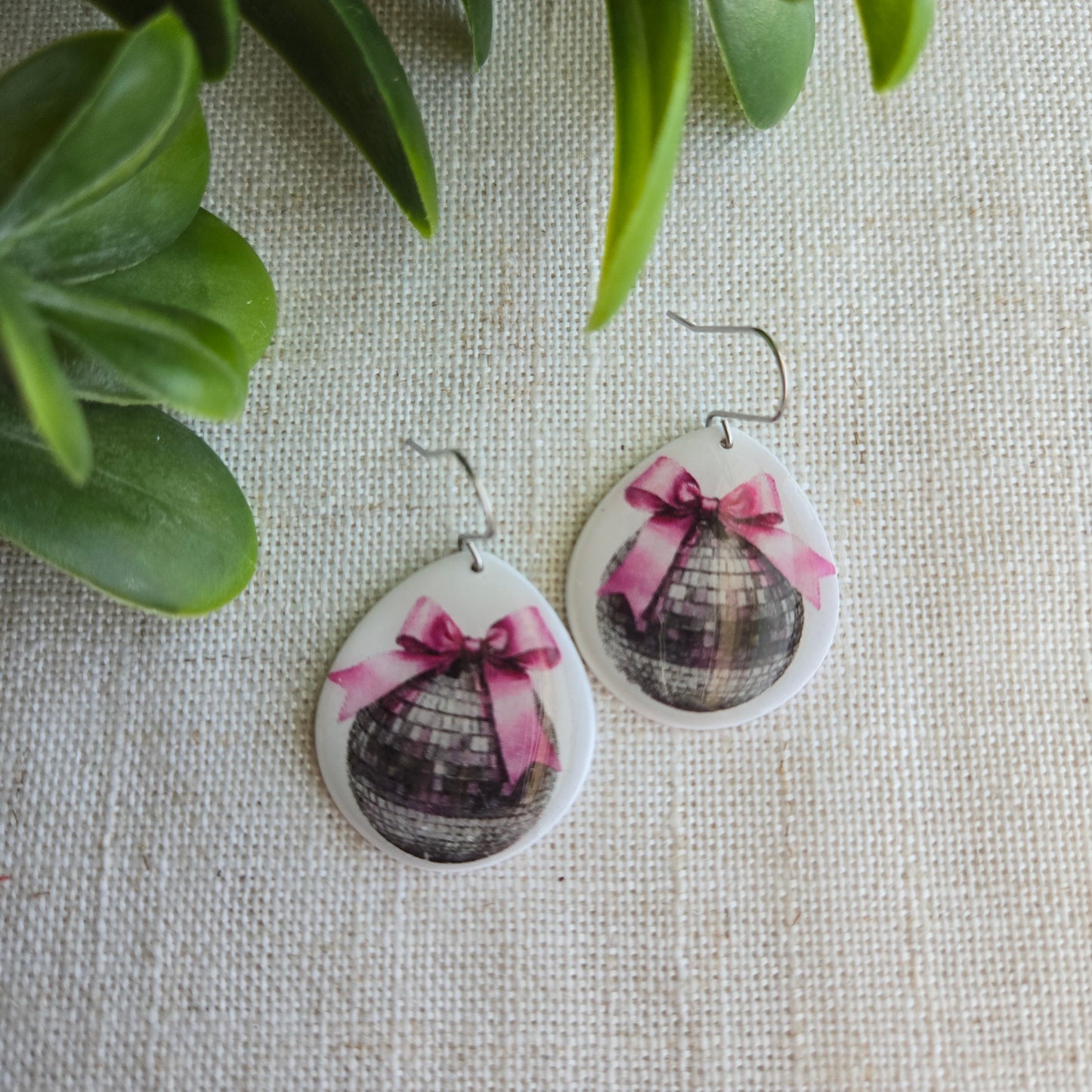 New Year's Collection - Clay - Silver Disco Ball