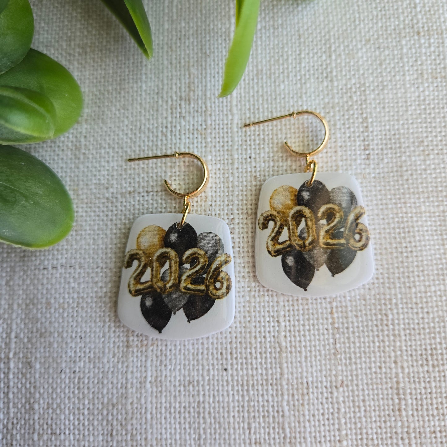 New Year's Collection - Clay - 2026 Dangles