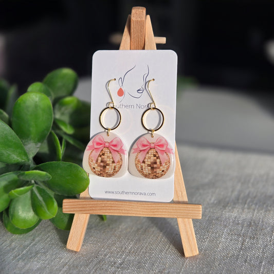 New Year's Collection - Clay - Gold Disco Ball