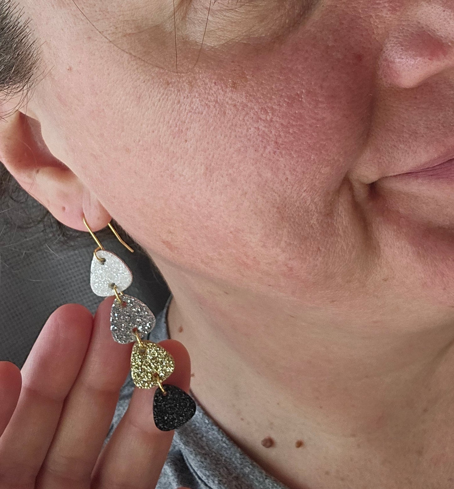 New Year's Collection - Leather - Triangle Drops