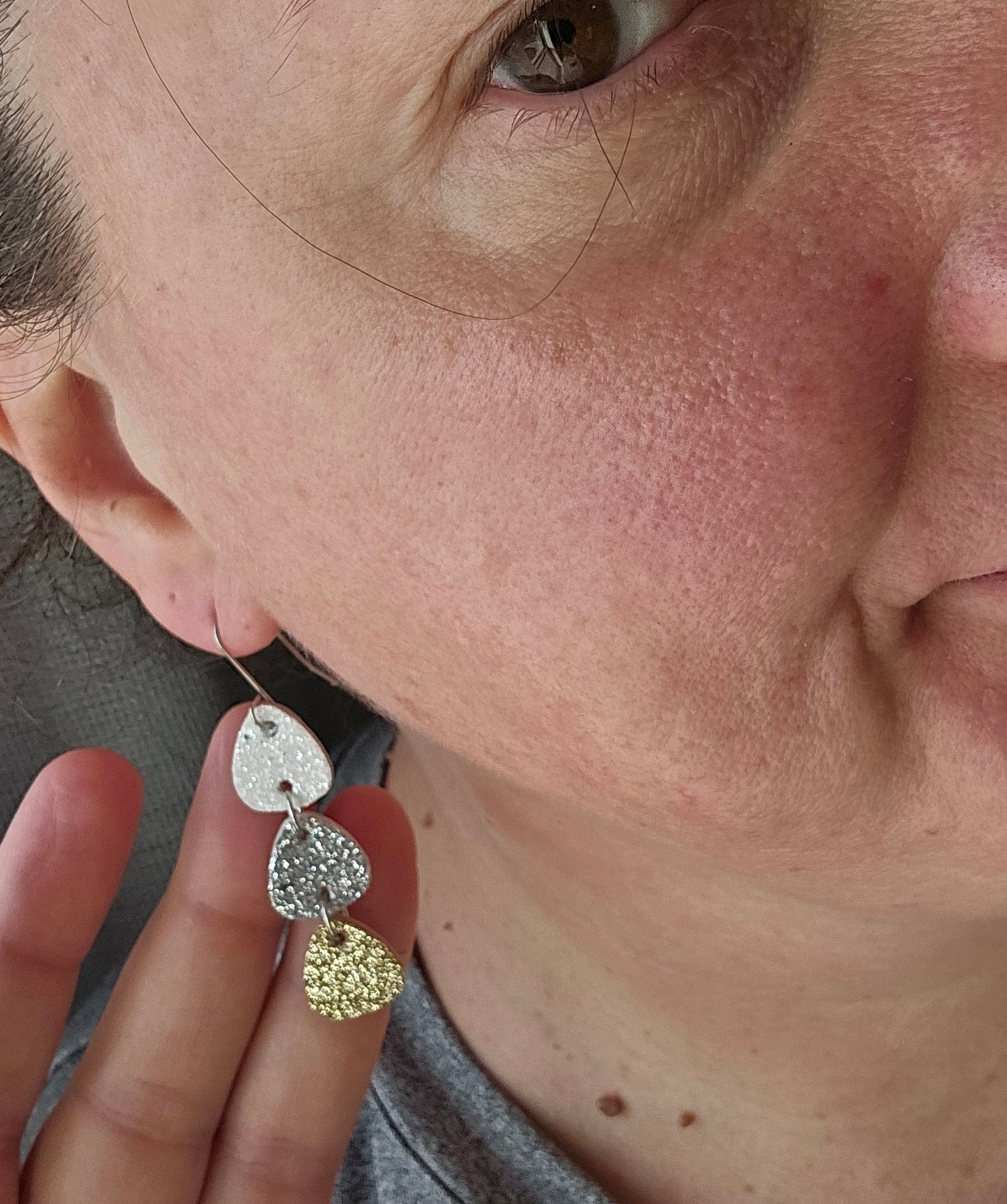 New Year's Collection - Leather - Triangle Drops