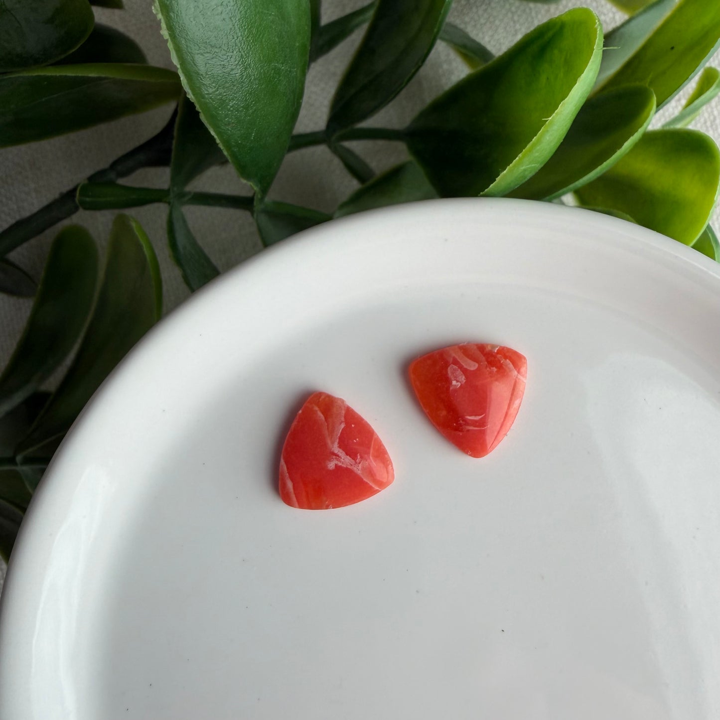 Summer Picnic - Coral Sorbet - Studs