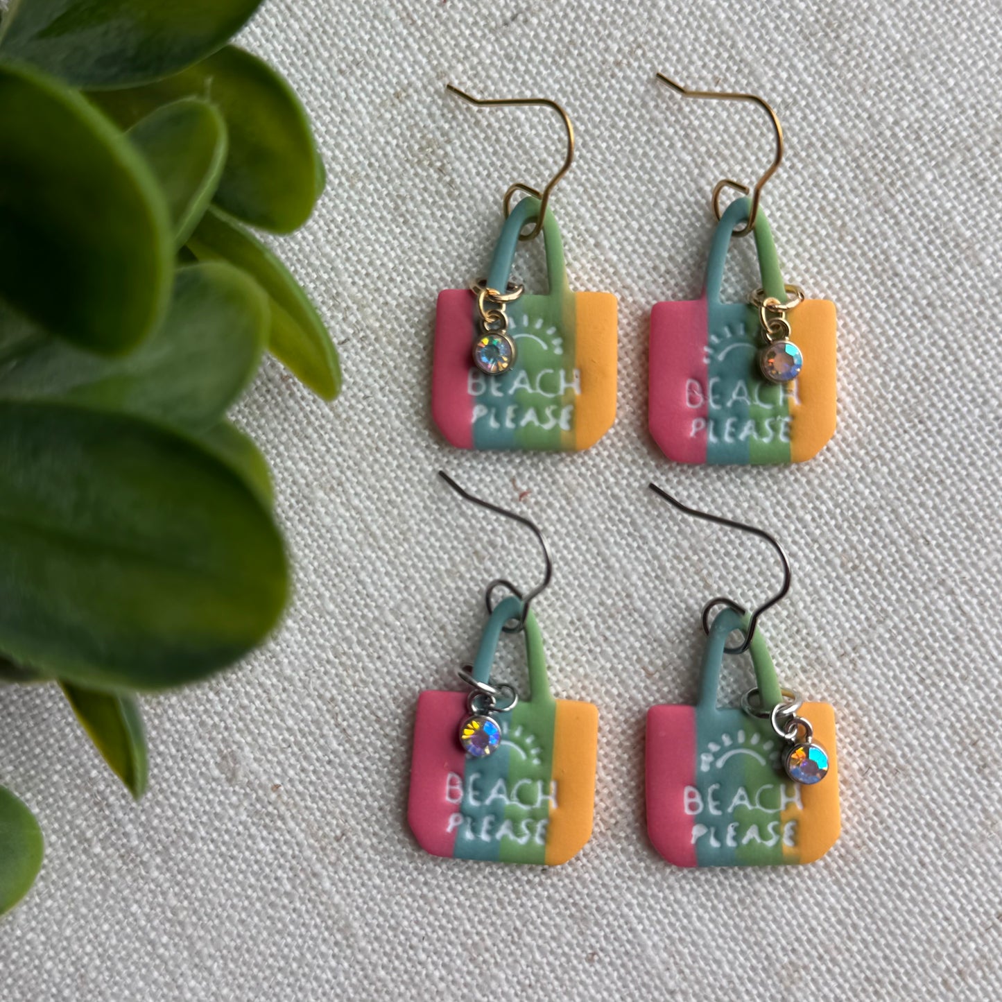 Beach Party - Beach Tote Dangles
