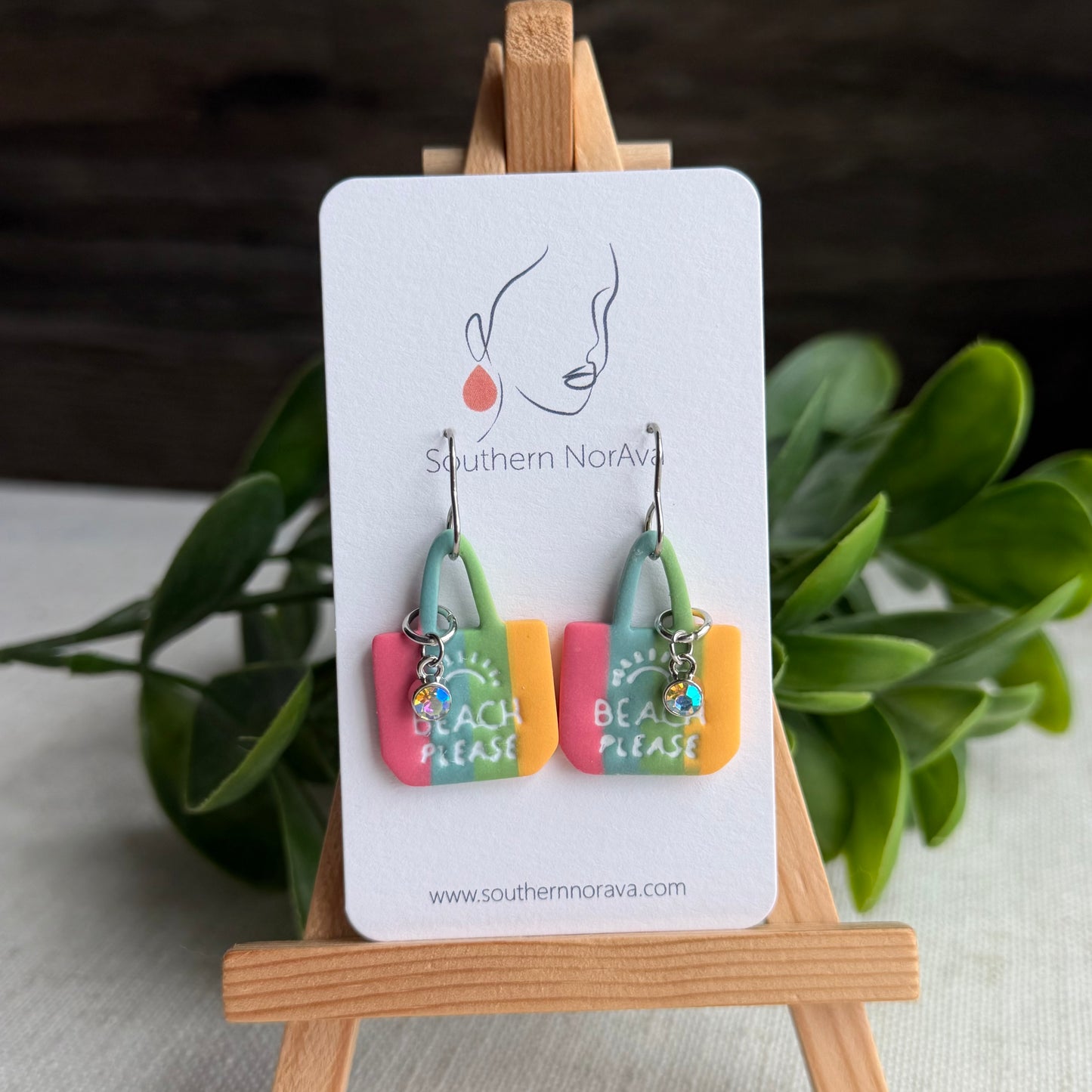 Beach Party - Beach Tote Dangles
