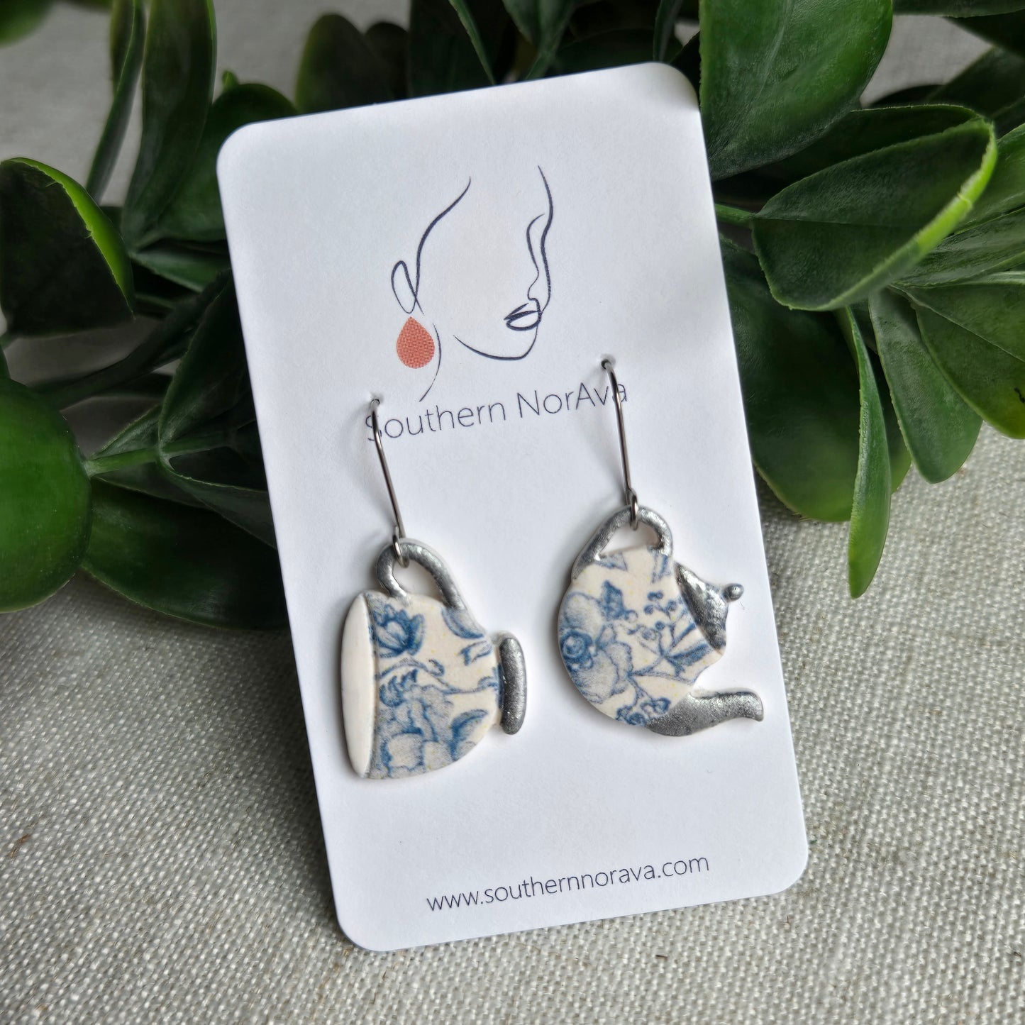 Tea Pot and Cup Dangles