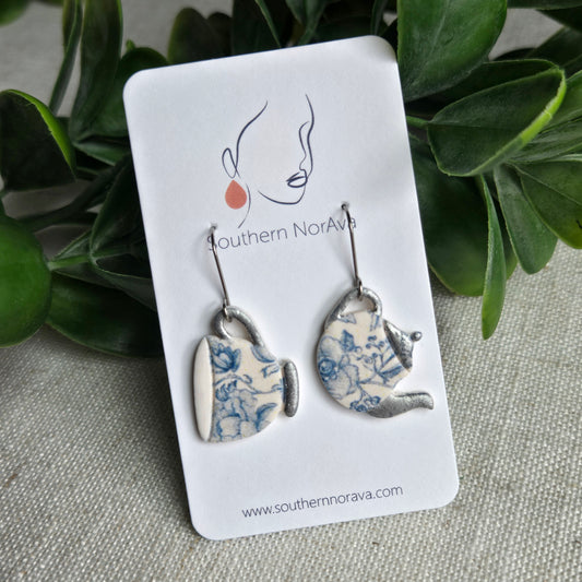 Tea Pot and Cup Dangles