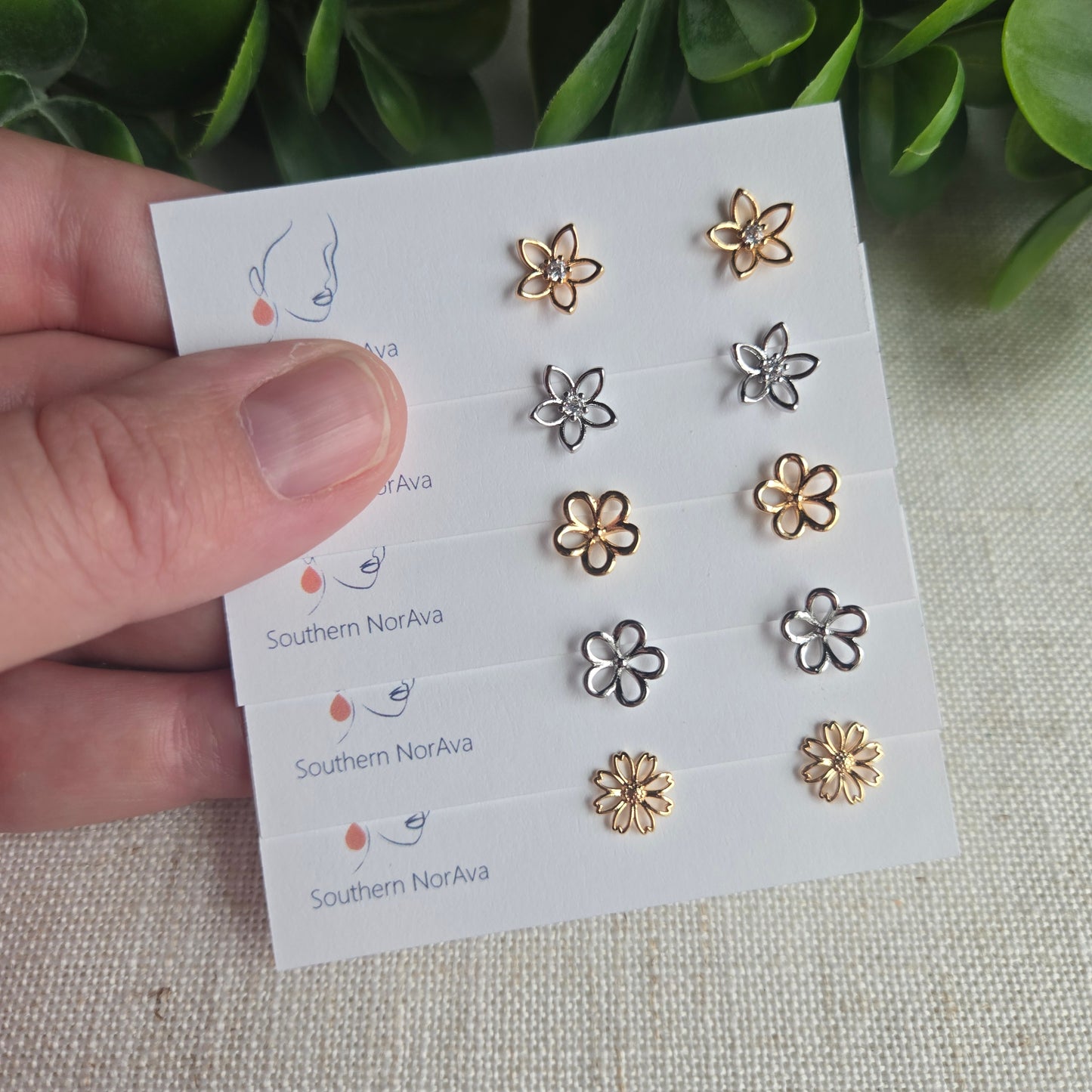 Garden Party - Flower Studs