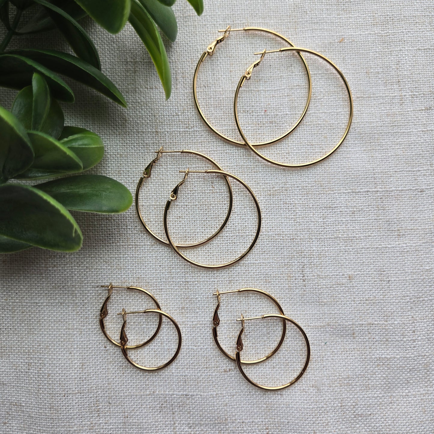 Lever Back Stainless-Steel Hoops - Multiple Options