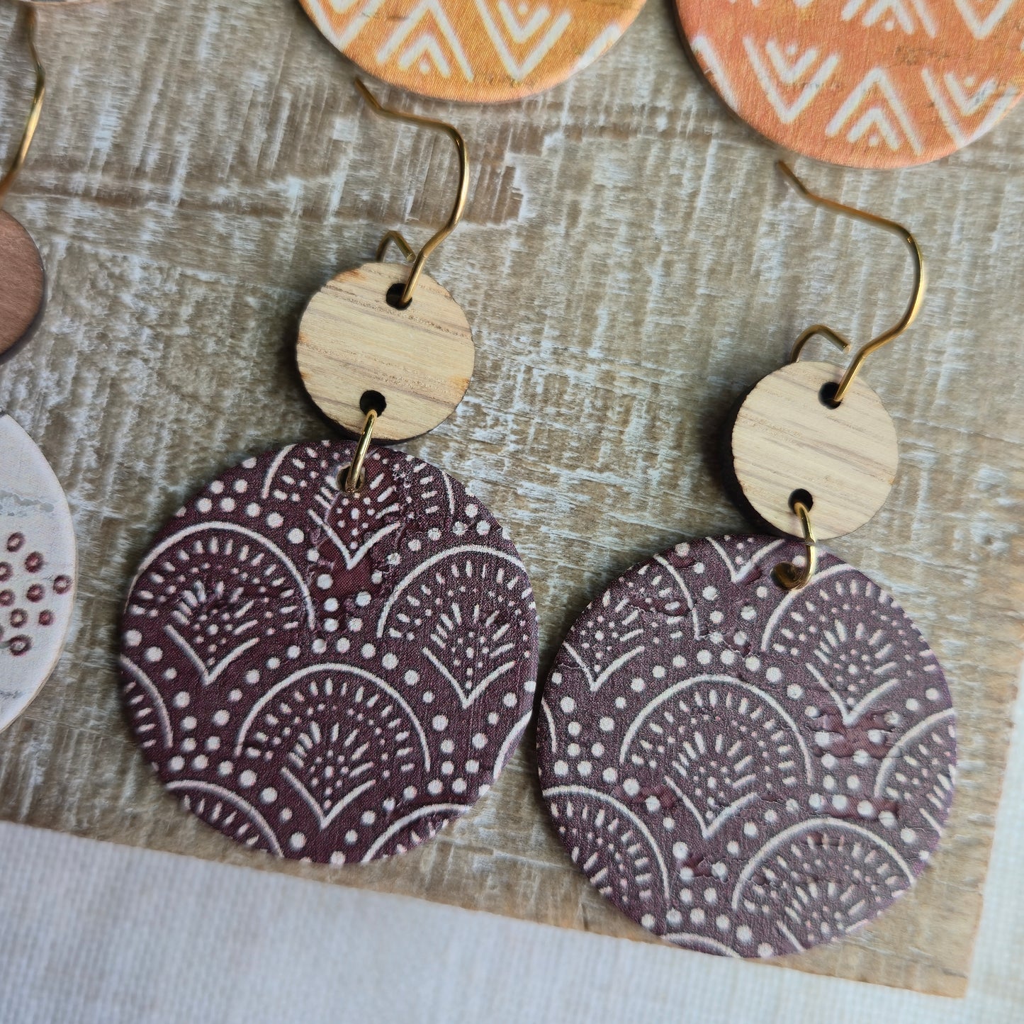 Kate - Wine Boho Arches