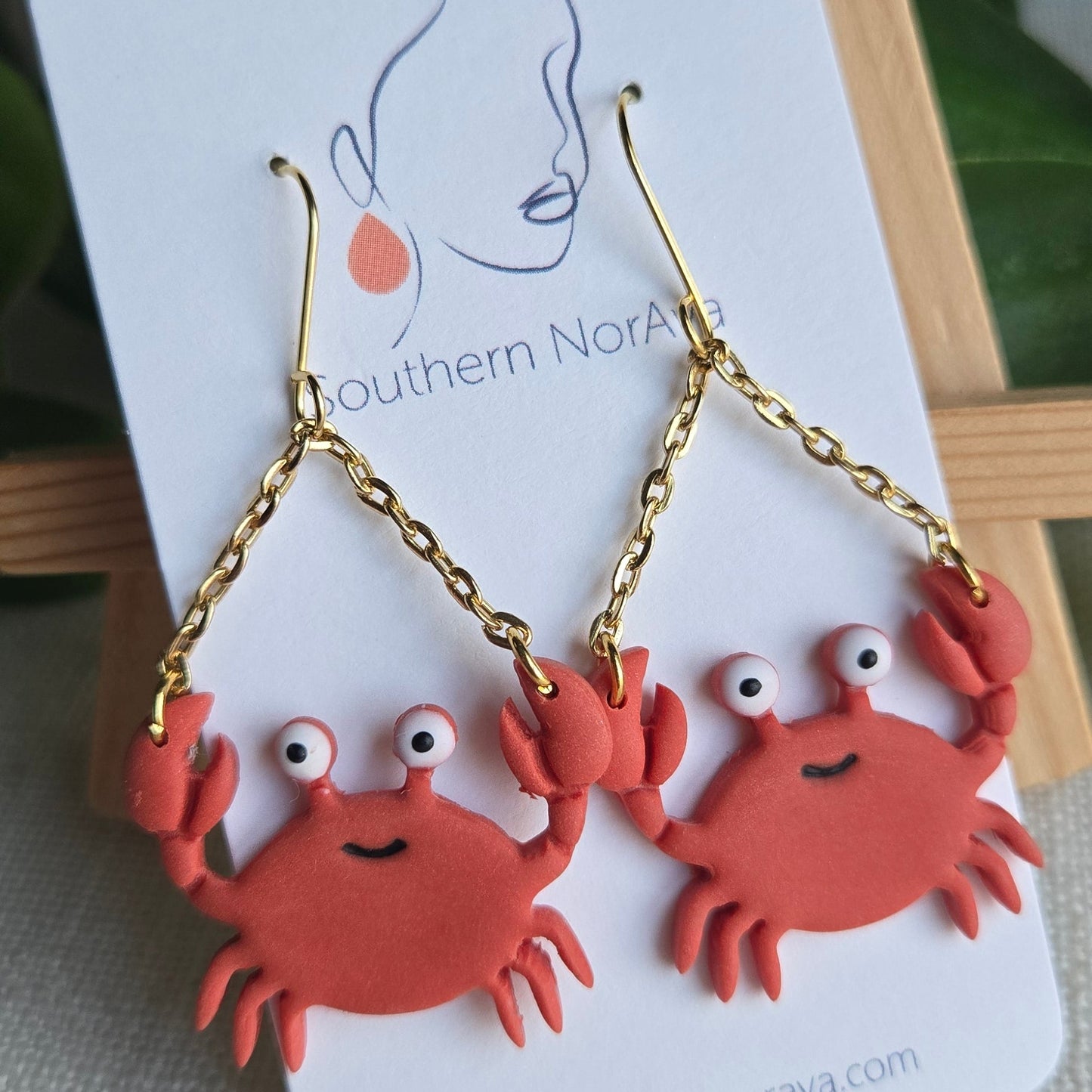 Beach Party - Crab Dangles