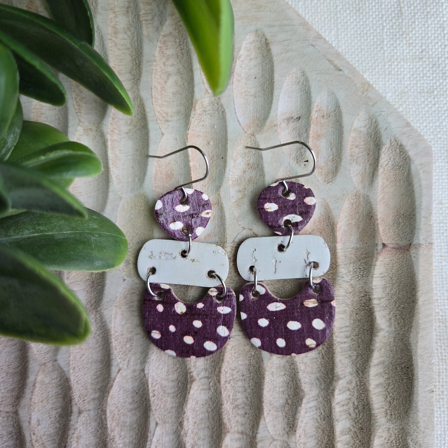 Ashley - Purple Dalmation