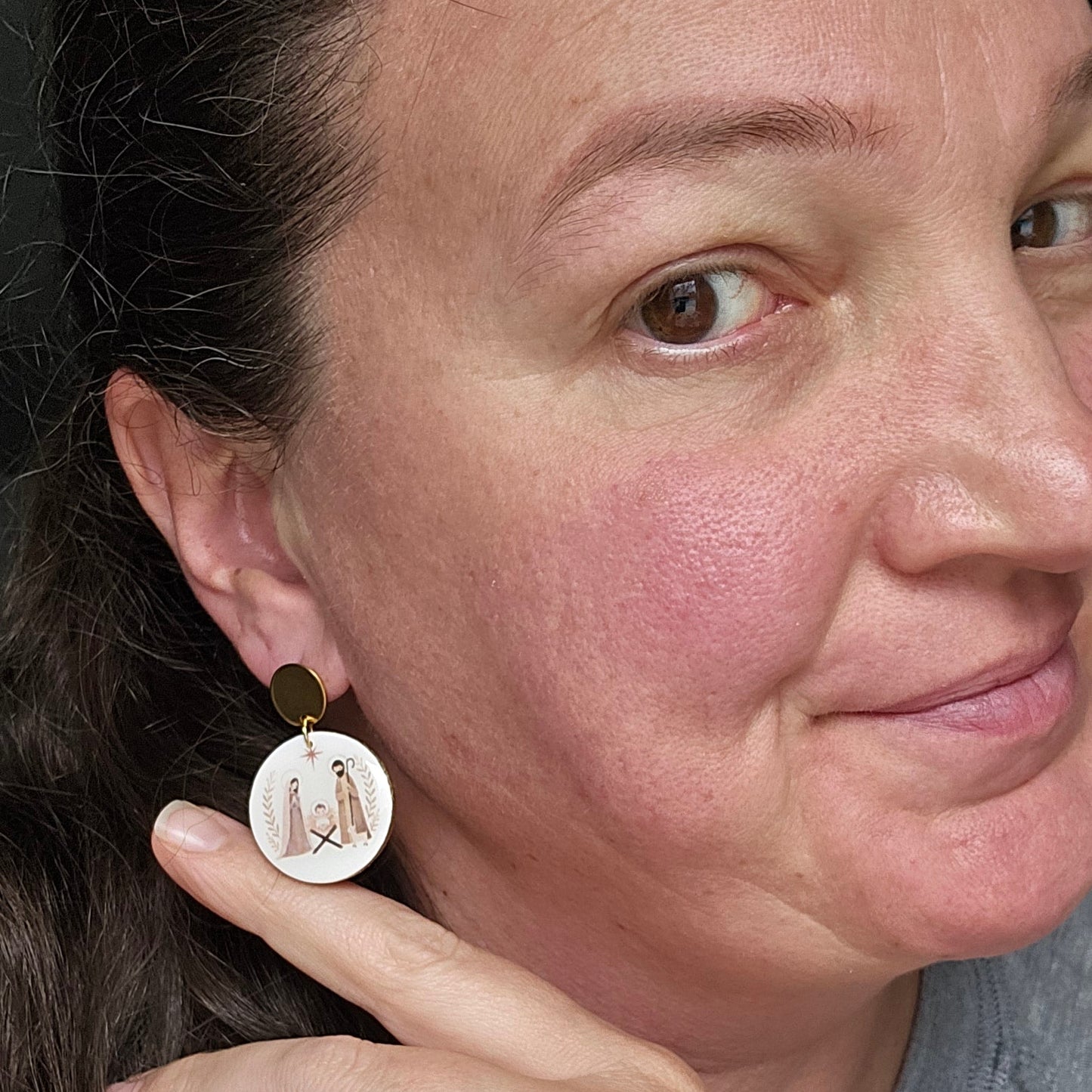 2025 Holiday - Clay - Simple Dangles