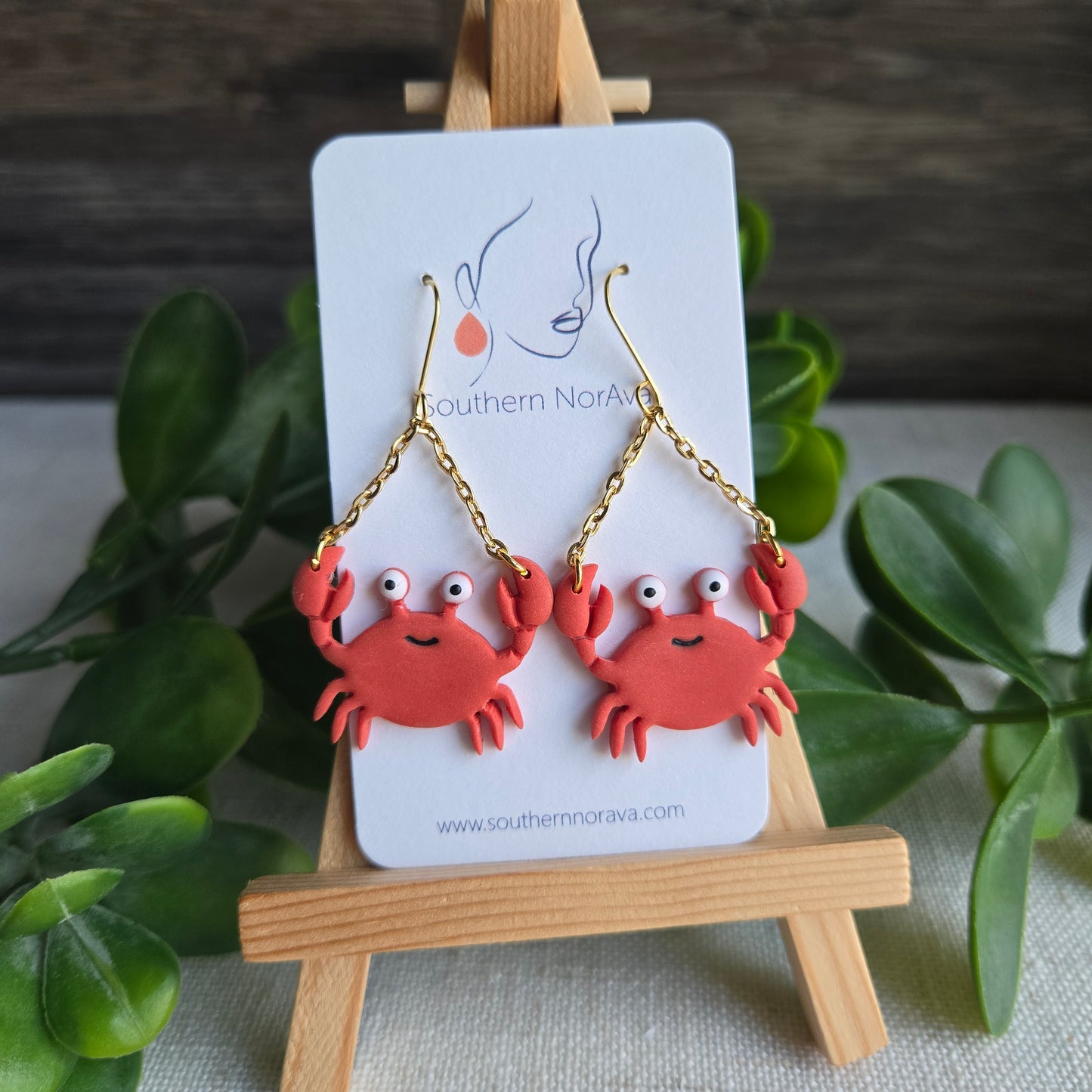 Beach Party - Crab Dangles