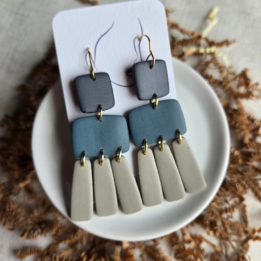 Clay - Moody Long Dangle