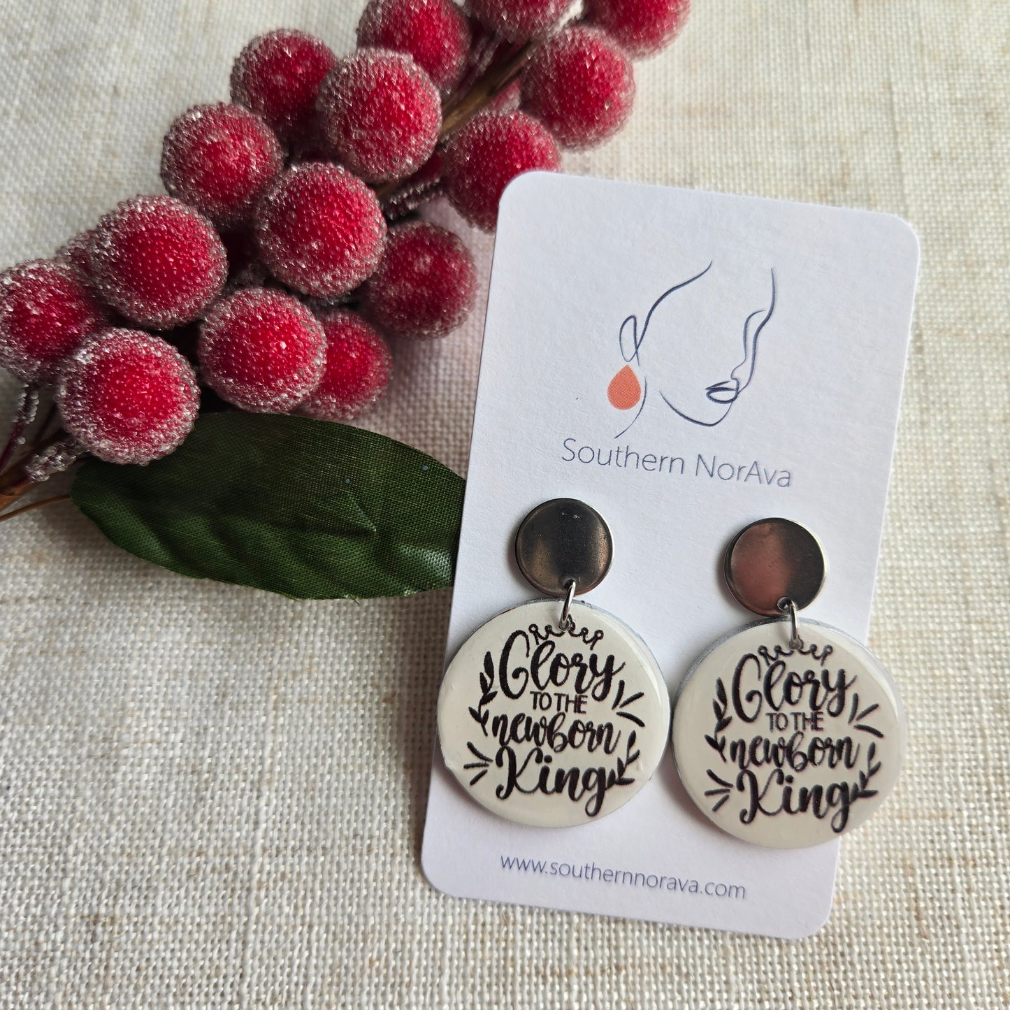 2025 Holiday - Clay - Simple Dangles