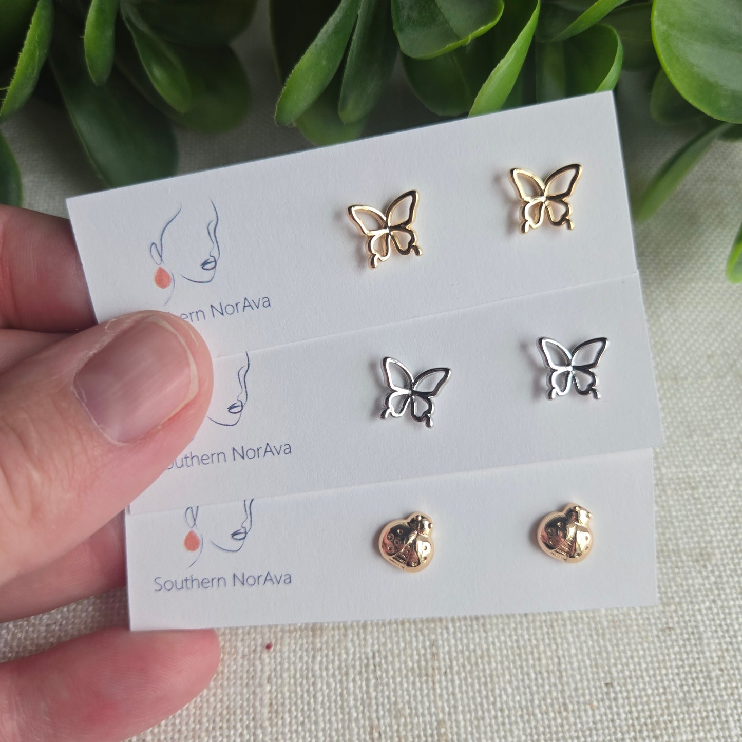 Garden Party - Bug Studs