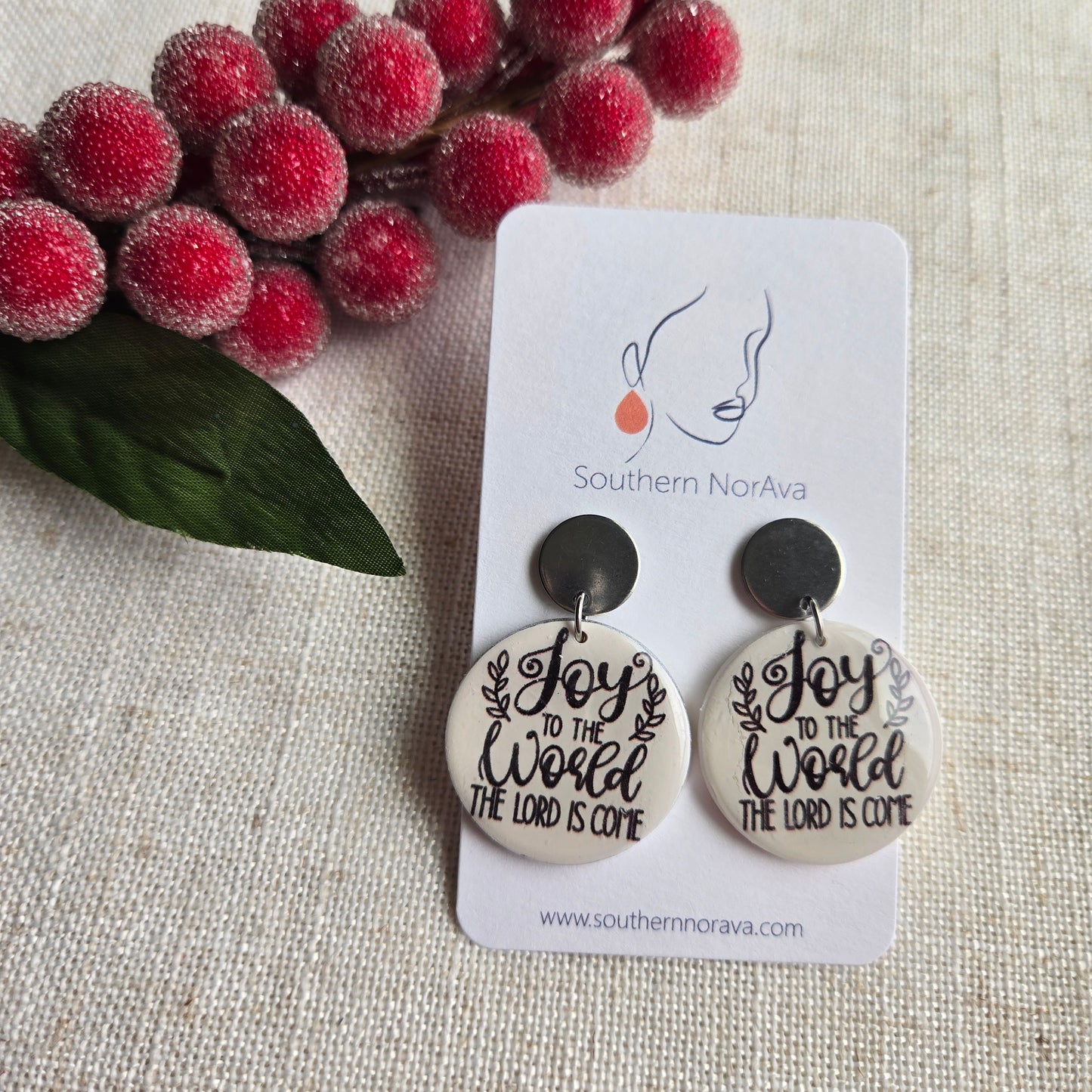 2025 Holiday - Clay - Simple Dangles