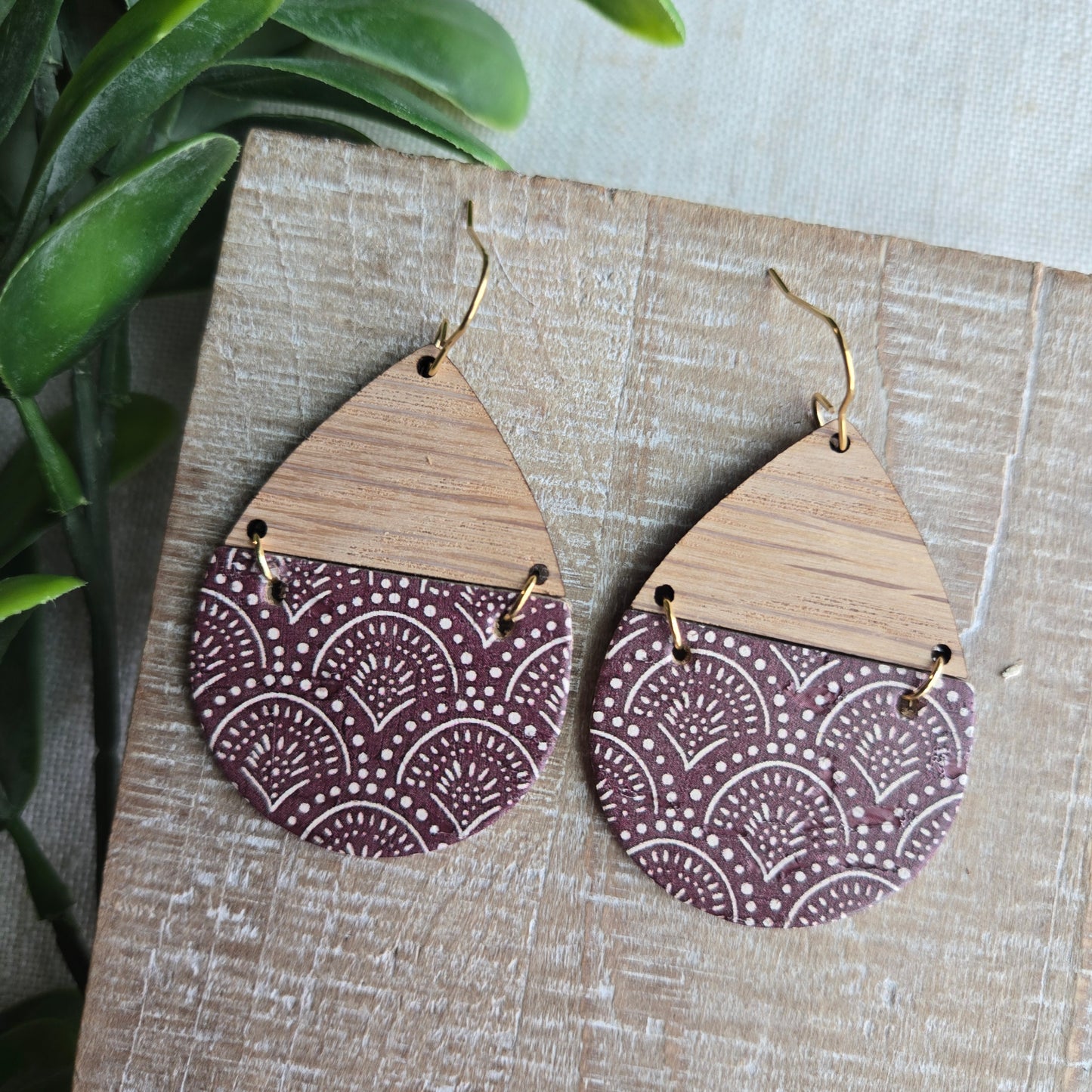 Bethany - Wine Boho Arches